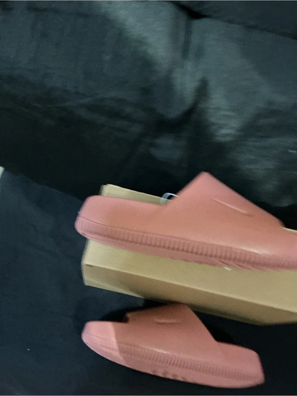 Nike Women's Slide Sandals in Dusty Pink Slides Nike Calm Slide sz 9 new